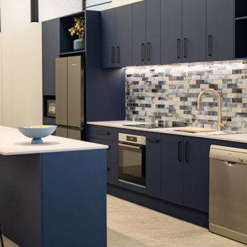 Trending Blue Kitchens