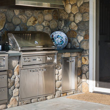 outdoor kitchen