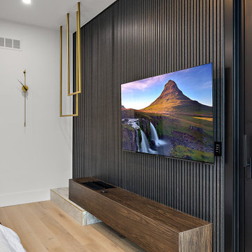 Modern Home in Farmland Setting