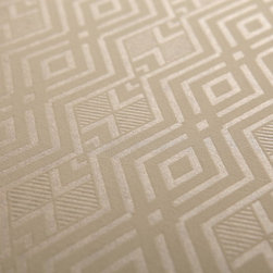 Paris Spring - Diamond Lattice Wallpaper RL200203 - Wallpaper