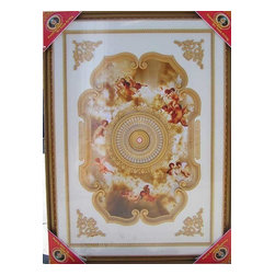 Udecor - BRD-1926-S030 Michelangelo Medallion, Piece - Molding And Millwork