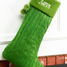 Contemporary Christmas Stockings And Holders by Merry Stockings