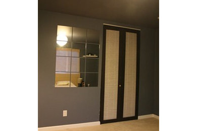 Example of a trendy bedroom design in Other