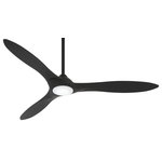 Minka Aire - Sleek 60" Ceiling Fan, Coal - Stylish and bold. Make an illuminating statement with this fixture. An ideal lighting fixture for your home.