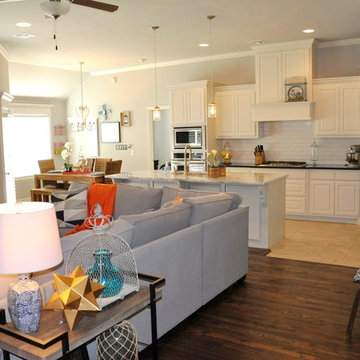 Before and After Living spaces
