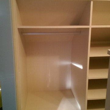 Angled Ceiling Closets