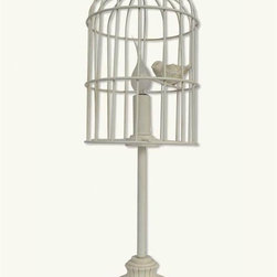 Aviary Bird Lamp - Table Lamps
