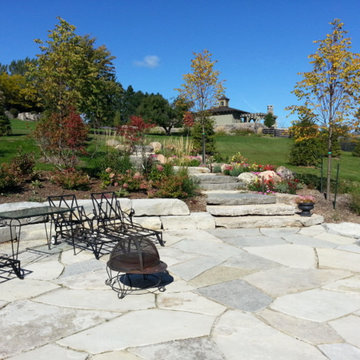 jumbo flagstone/slab steps/armour stone/granite boulders