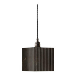Black & Gold Globe LED Pendant - Pendant Lighting