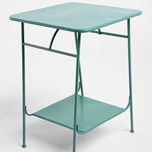 side table for white chairs