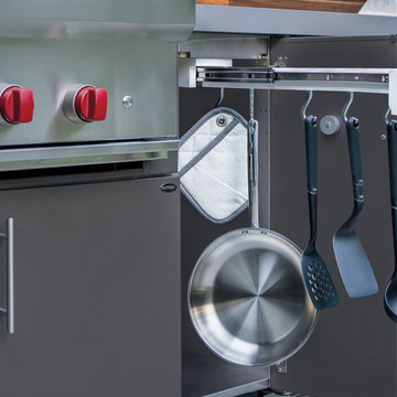 Glideware Pull Out Organizer for Grilling Tools