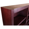 Concepts In Wood 48"H Solid Wood Wall Storage Unit in Cherry Finish