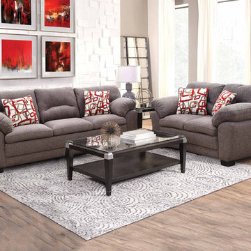 Terra Chocolate Sofa & Loveseat