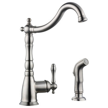 Design House 523225 Oakmont 1.8 GPM Widespread Faucet - - Satin Nickel