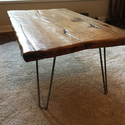 Reclaimed wood table - Coffee And Accent Tables