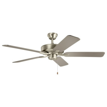 Kichler 330018 52" 5 Blade Indoor Ceiling Fan - Brushed Nickel