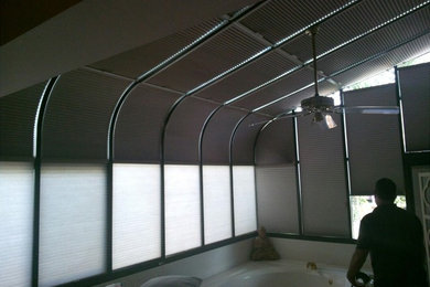 New Honeycomb Shades Opaque and Semi-Opaque Energy Saving System