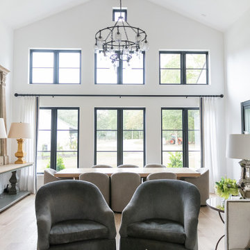 Modern Farmhouse with Golf Simulator