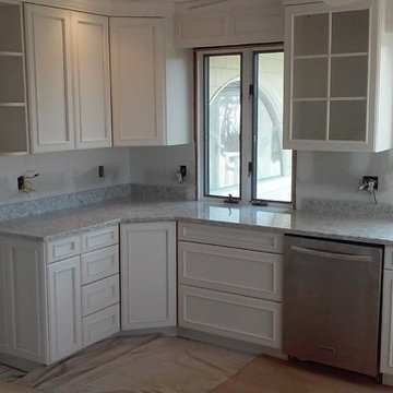 End panels, paneled valences, radius shelves