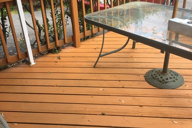 Deck - contemporary rooftop deck idea in DC Metro