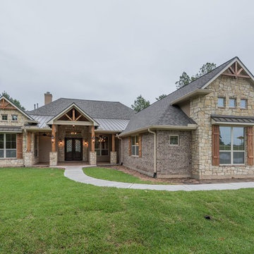 Rustic Craftsman Style Custom Home