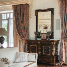 Wood Topper For Drapes