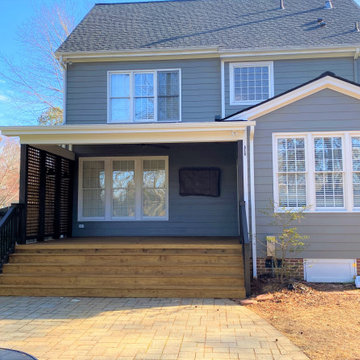 Danbury - Cary NC Covered Porch