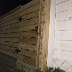 Cottage Wood Fence - Horizontal - Home Fencing And Gates