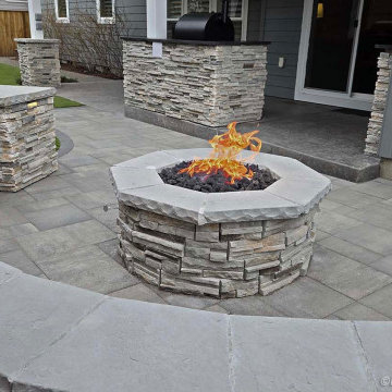 Marostica Project - Patio, Fire Pit, Seat Wall, Outdoor Kitchen - Portland 2024