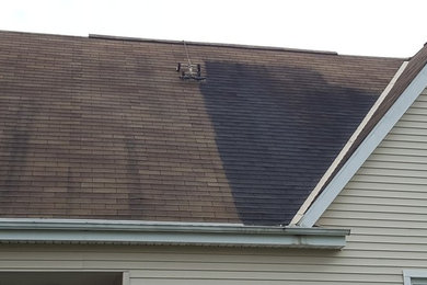 Before & After Roof Cleaning in Fort Wayne, IN