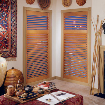 Hunter Douglas Eclectic Window Treatments and Draperies