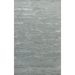 KAS - KAS Serenity 1253 Breeze Rug, Slate, 8'6"x11'6" - Discover your inner serenity with this collection. The texture of the wool with viscose highlights gives each rug a peaceful and serene vibe we could all use in our busy lives. This collection is beautifully hand-tufted in India with a 1/2" pile height.