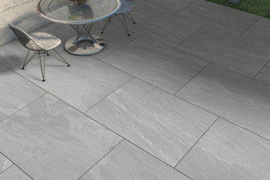 Kandla Grey Indian Sandstone Effect Outdoor Porcelain Paving slabs