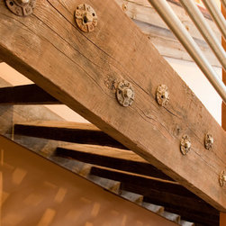 Roughsawn Fir Stairs - Building Materials