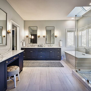 Pewaukee Master Bath Makeover: From 90s to Modern Luxury
