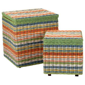 East at Main Hawthorne Multi-Colored Storage Cubes (Set of 2)
