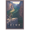 Paul Leighton Zion Canyon, Zion National Park Art Print, 30"x45"