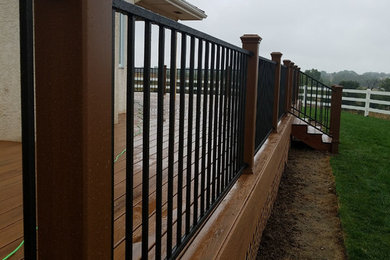 Inspiration for a timeless deck remodel in Denver