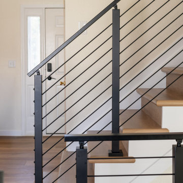 Staircase and Floor Makeover