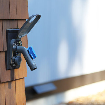 Removable Faucet Attached to House Hydrant