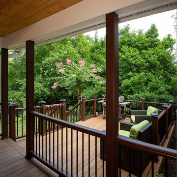 Covered Porch in Vienna VA