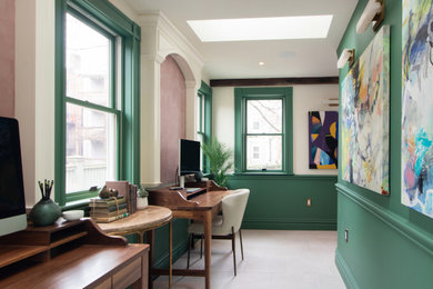 Home office photo in Boston