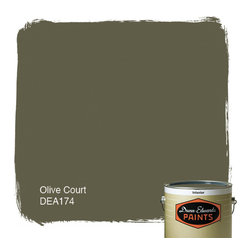 Dunn-Edwards Paint Olive Court DEA174 - Paint