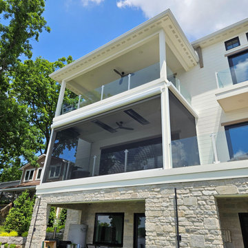 Exterior insect screens