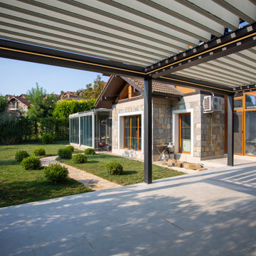 BIOCLIMATIC PERGOLA GARDEN PART