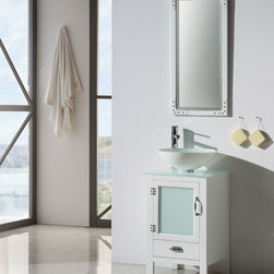 White Finish Bathroom Vanities - Bathroom Vanities And Sink Consoles