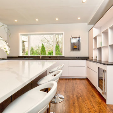 Picture perfect bright and dark Family oriented kitchen in Greenwich CT (2019)