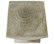 Savannah Outdoor Lightweight Concrete Accent Table, Light Gray