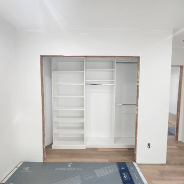 Reach in closets