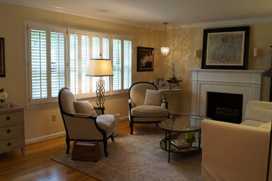 Photo of a transitional living room in DC Metro.